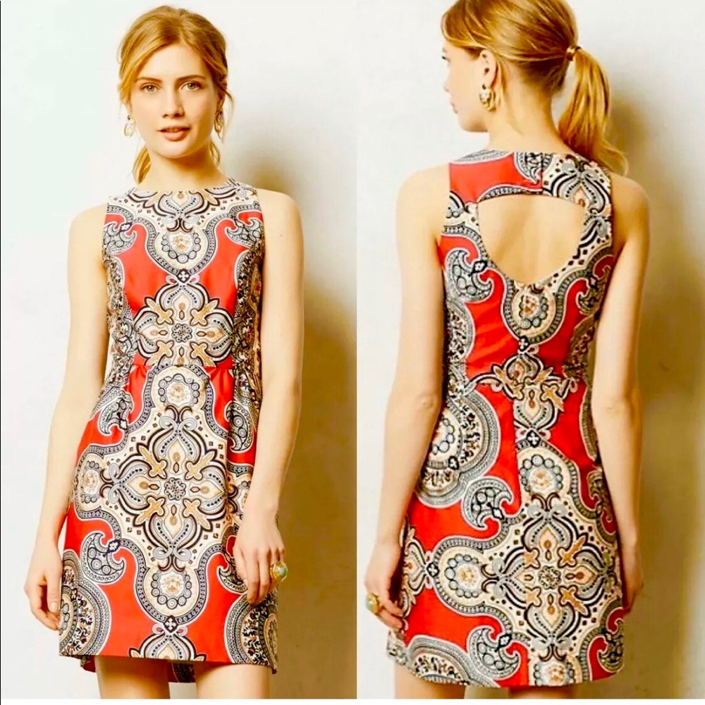 Anthropologie Moulinette Soeurs sheath dress